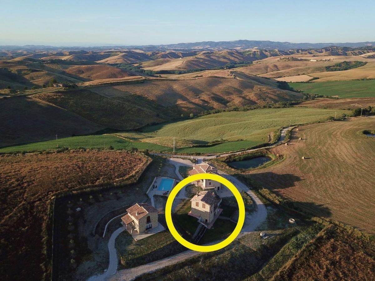 I Tre Casali Lägenhet Volterra Exteriör bild