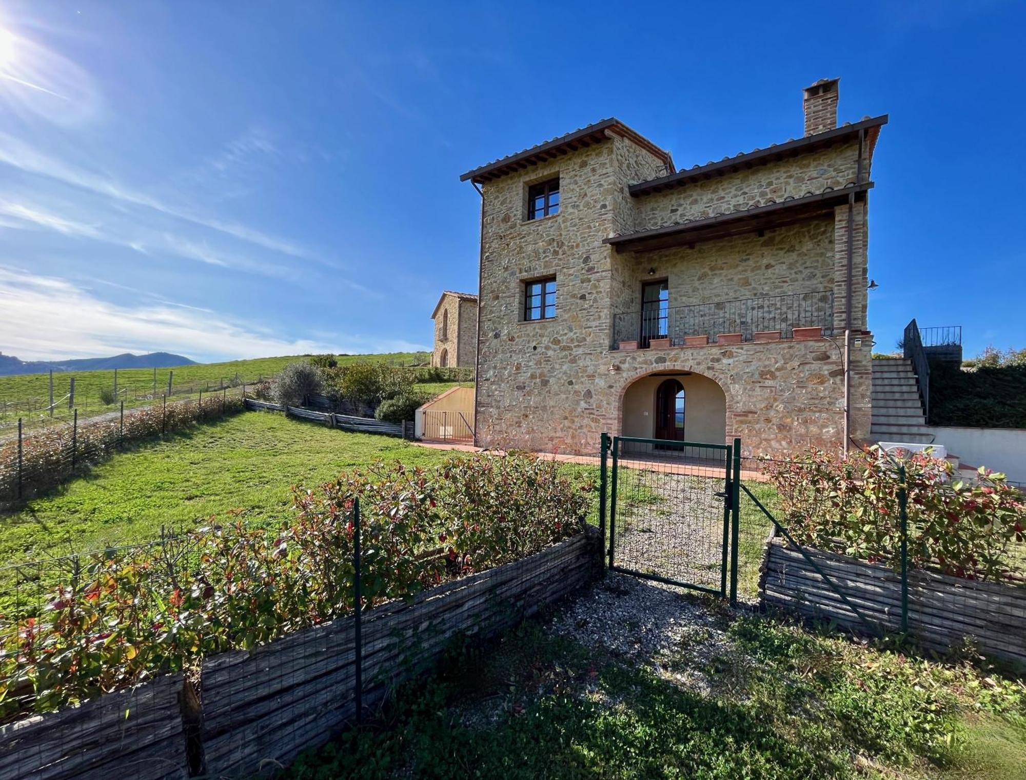 I Tre Casali Lägenhet Volterra Exteriör bild